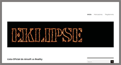 Desktop Screenshot of eklipse.es